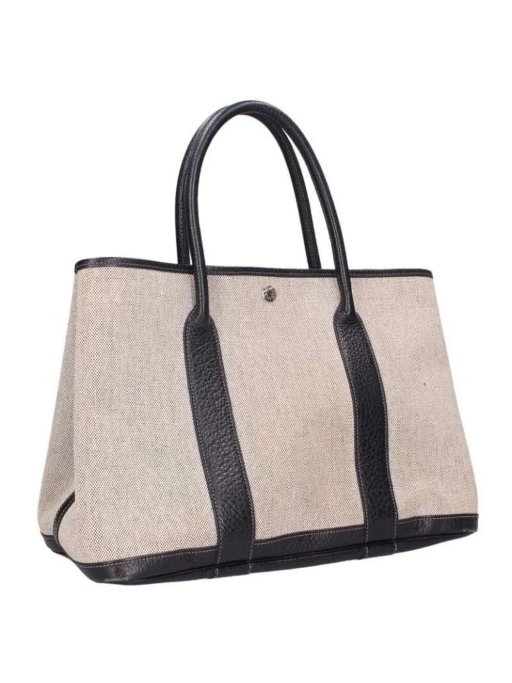 Hermes Garden Party PM Toile Ash Negonda Handbag PM